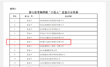 恭喜！豪江智能荣获专精特新“小巨人”荣誉